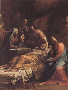 Giuseppe Maria Crespi The Death of St Joseph (san 05) oil painting image